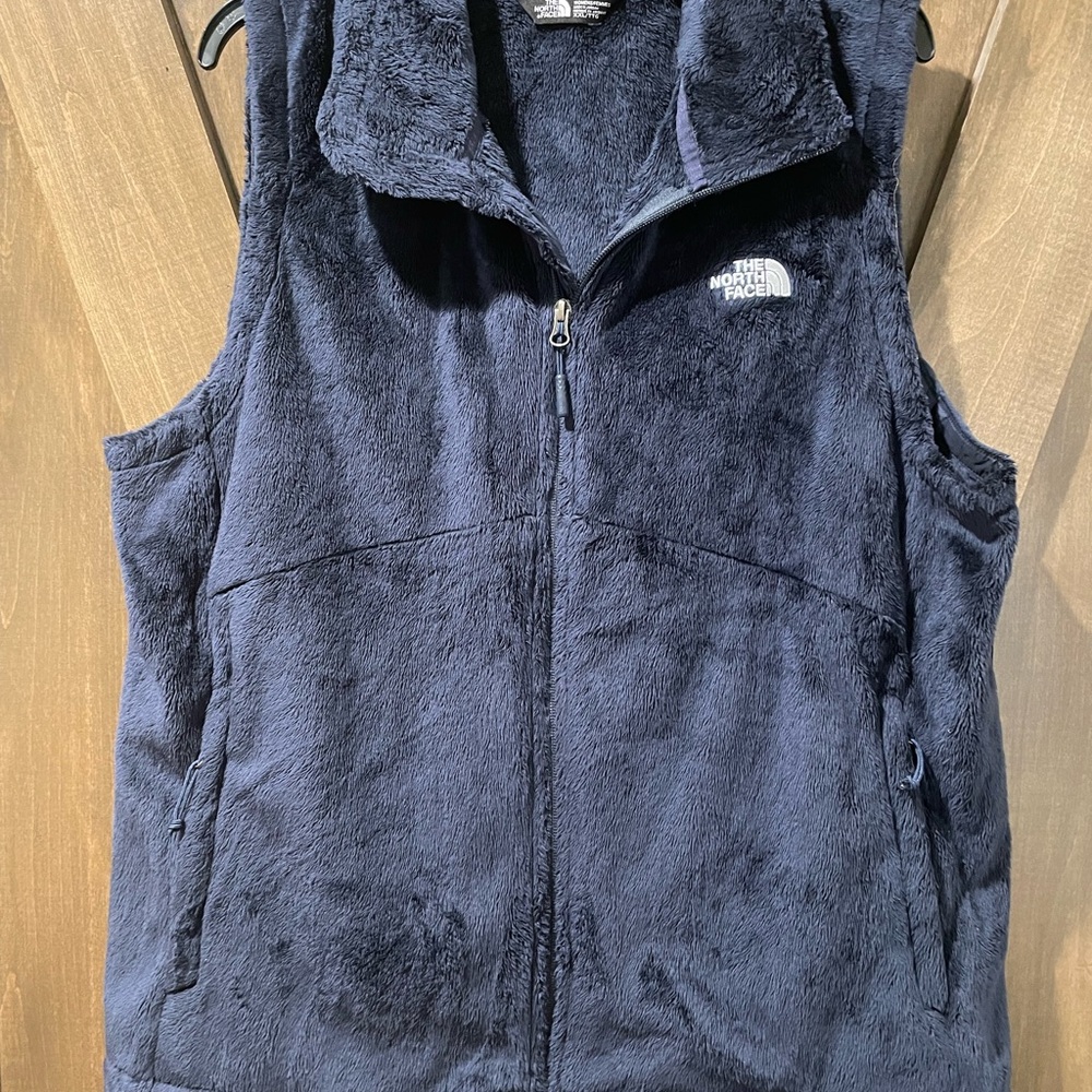 Women’s The Navy North Face Fleece Vest XXL